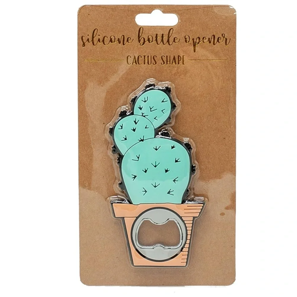 Silicone Cactus Bottle Opener